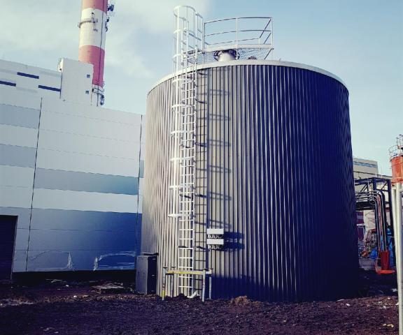 Profilowe zbiornik wody demineralizowanej dla elektrocieplowni 8